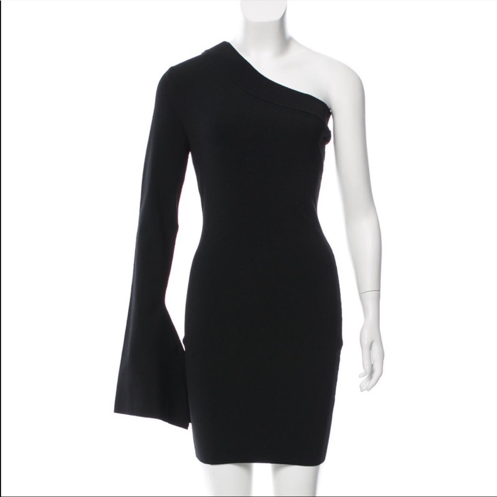 Solace London Danica One Shoulder Dress